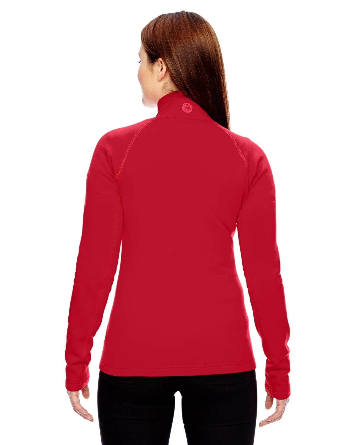 Team Red Stretch Fleece Half-Zip P1840