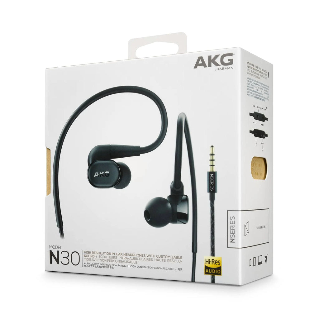 Black Hi-Res In-Ear Headphones H522