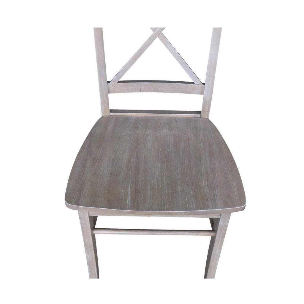 Set of Two Solid Wood Chairs O500238