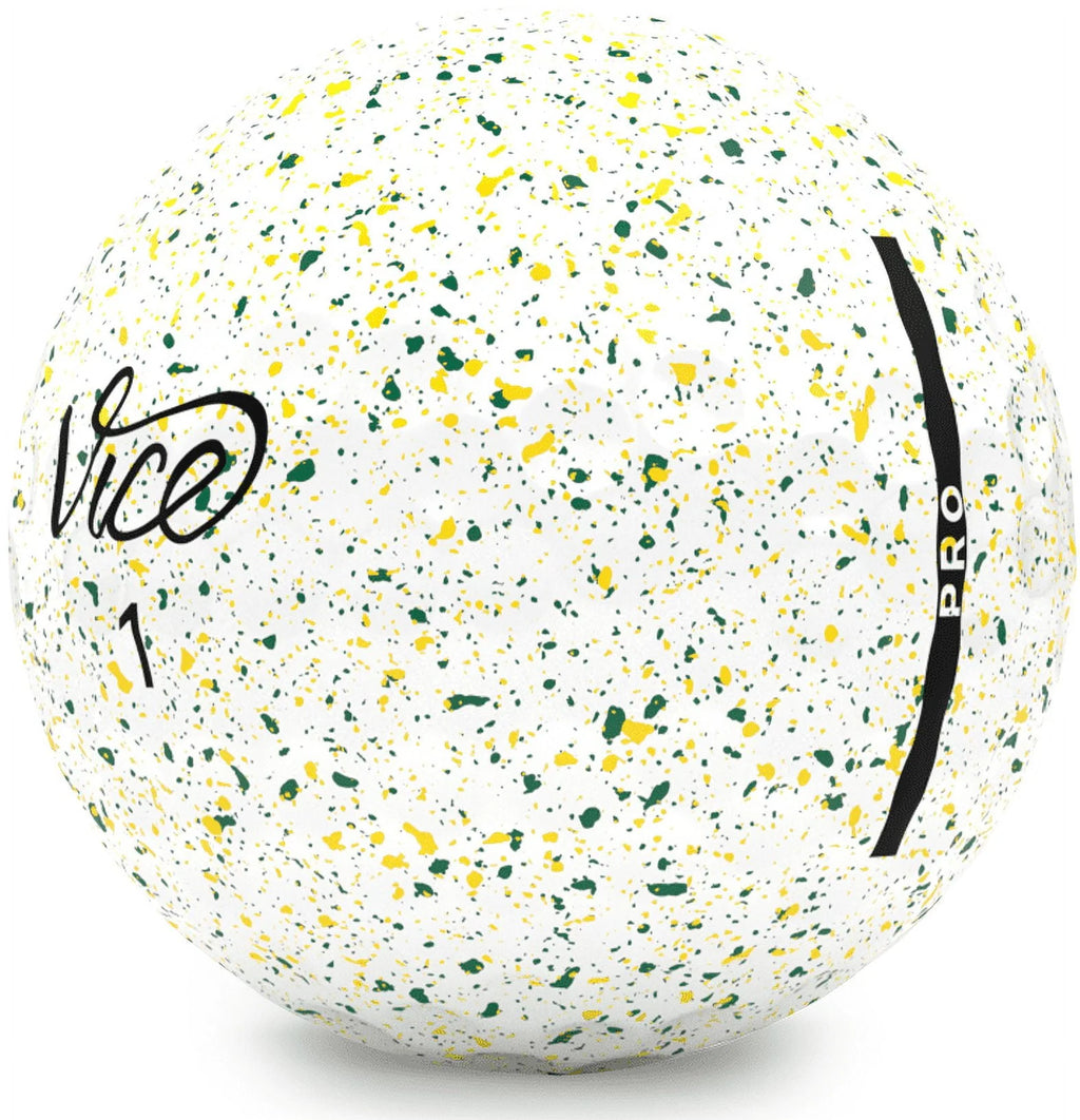 Yellow and Green Golf Balls, 1 Dozen V58908