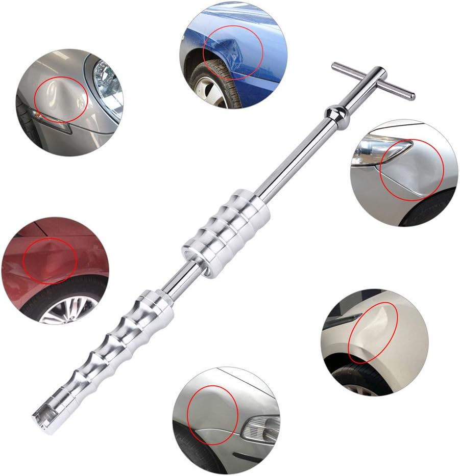 T Bar Slide Hammer Glue Puller Tabs Car Body Tools Pack of 2 K8075