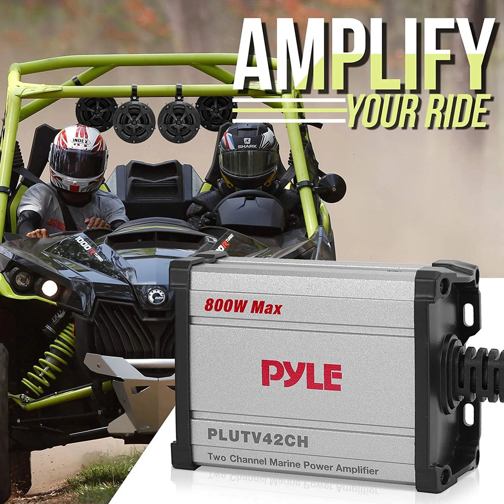 Waterproof 4 Channel Full Range Marine Speakers System L288316