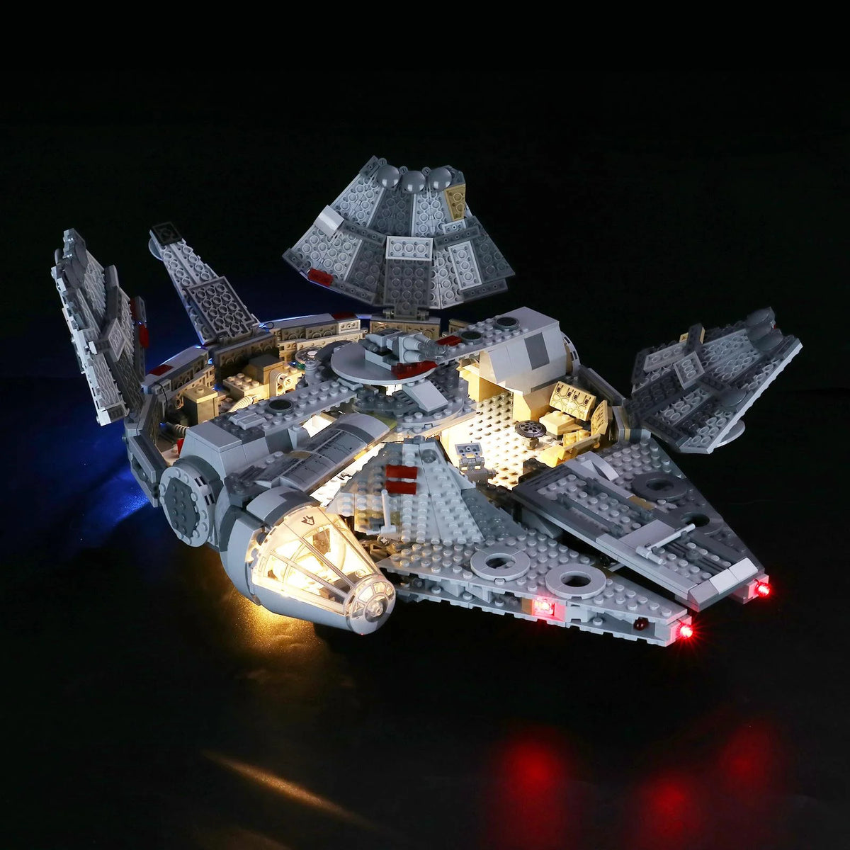 LED Lighting Kit for Millennium Falcon Building Model, Light Set with Remote Control T45826