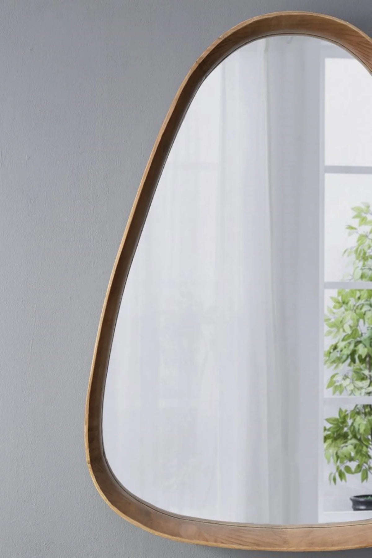 Wood Wall Mirror S474962