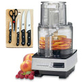 7 Cup Food Processor with 5-Piece Knife Set with Cutting Board Q7232