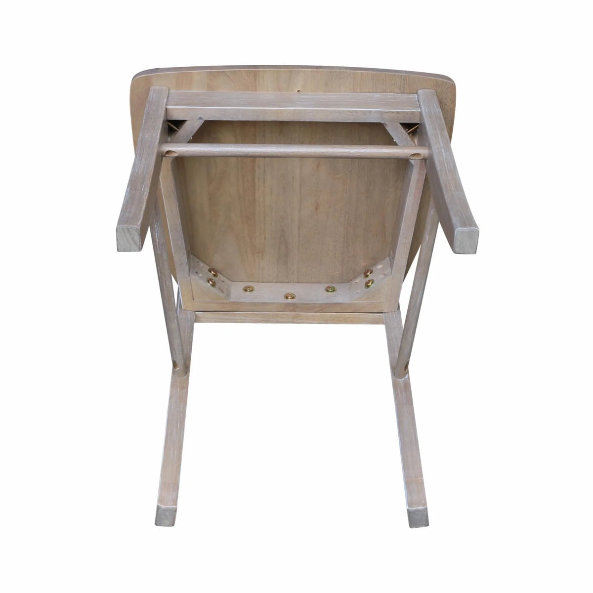 Set of Two Solid Wood Chairs O500238