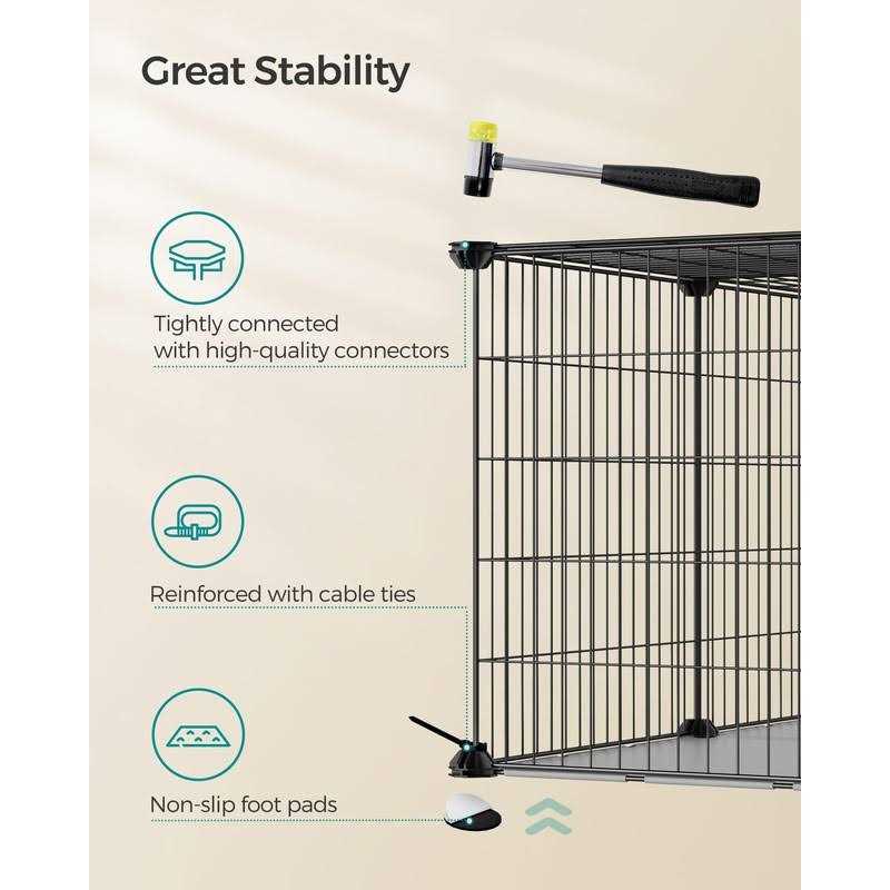 Small Animal Playpen with Top and Base U4541