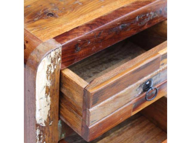 Solid Reclaimed Wood Night Cabinet Y97561