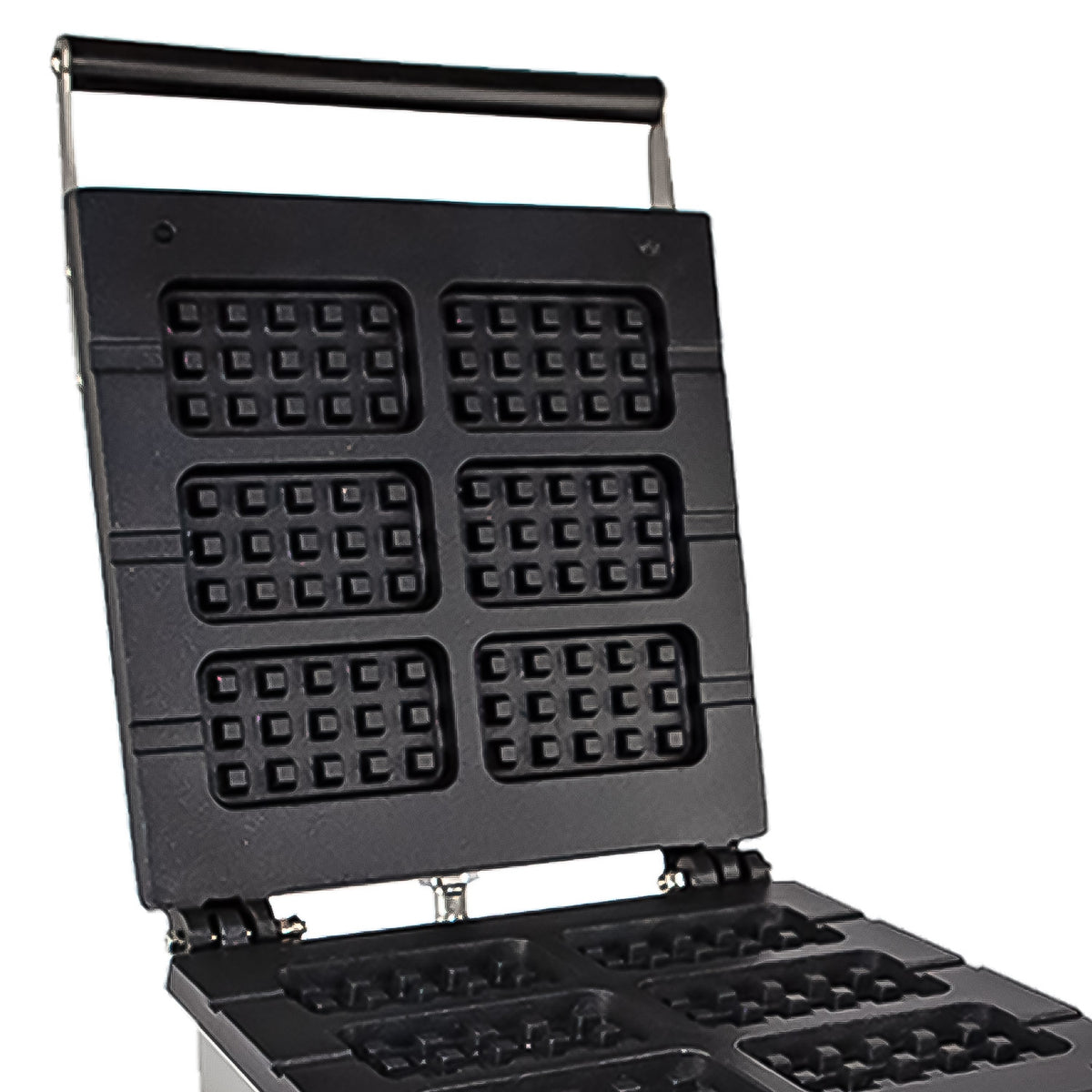 Belgian Stick Waffle Iron, 6 Rectangular Waffles, Stainless Steel, Nonstick X797