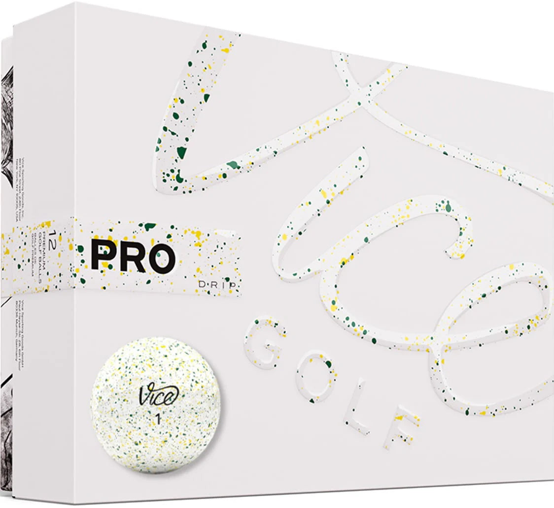 Yellow and Green Golf Balls, 1 Dozen V58908