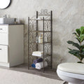 5 Tier Metal Kitchen Bathroom Storage Shelving Unit J31629
