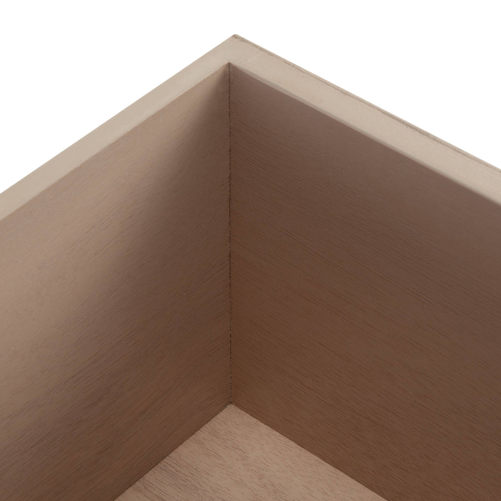 4 Drawer Distressed White Media Stand T5798