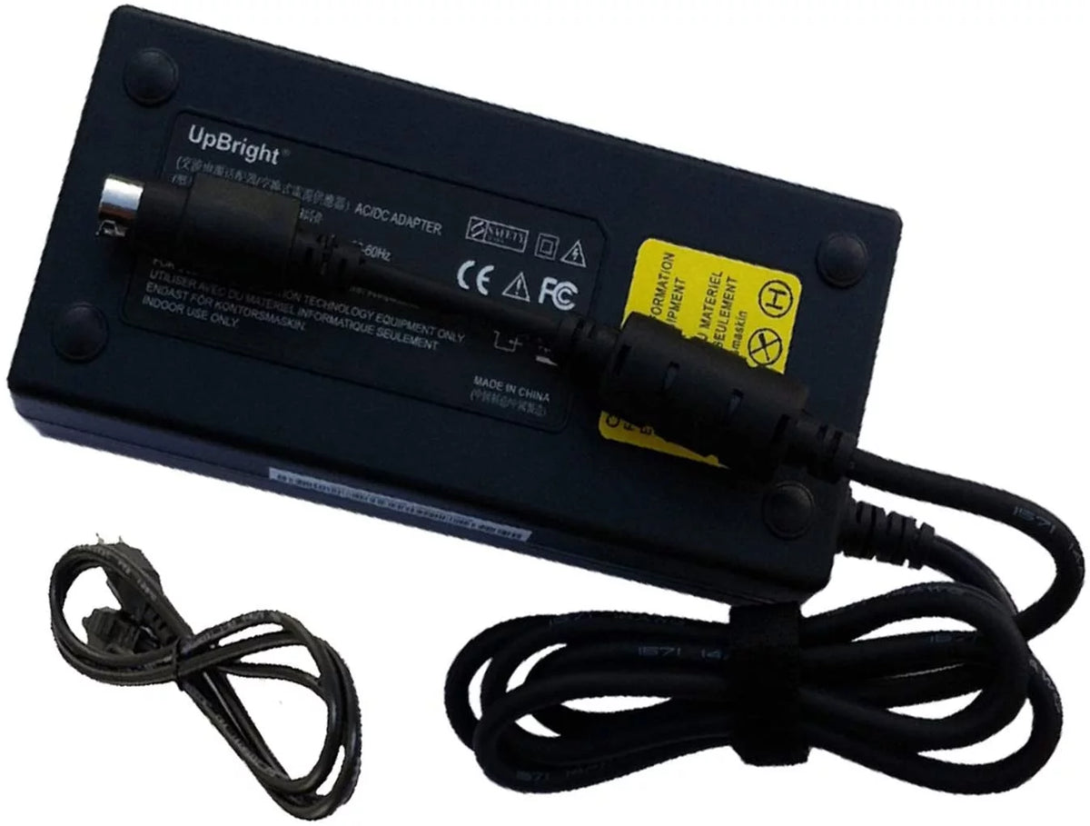 4-Pin DIN 180W AC/DC Adapter Power Supply Cord Charger G387414