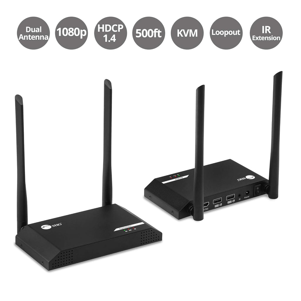 500ft 1080p Wireless HDMI Extender with IR V103