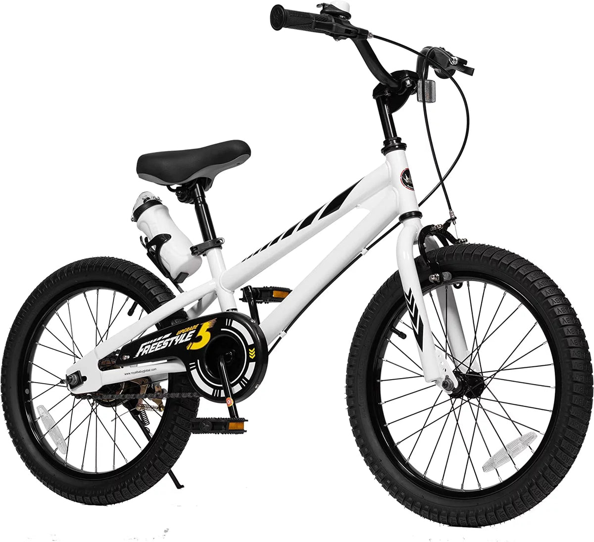 18 In Black BMX Bike with Kickstand O91538