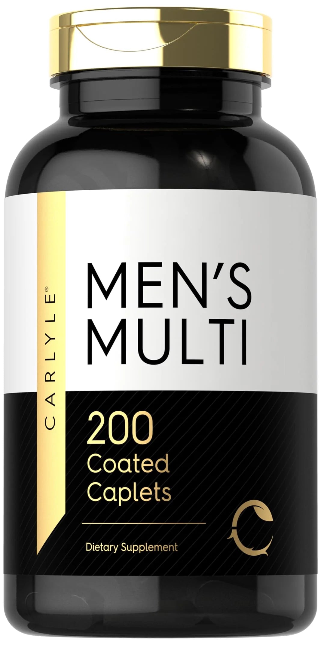 Men Multivitamin 200 Caplets Non-GMO Gluten Free D39343