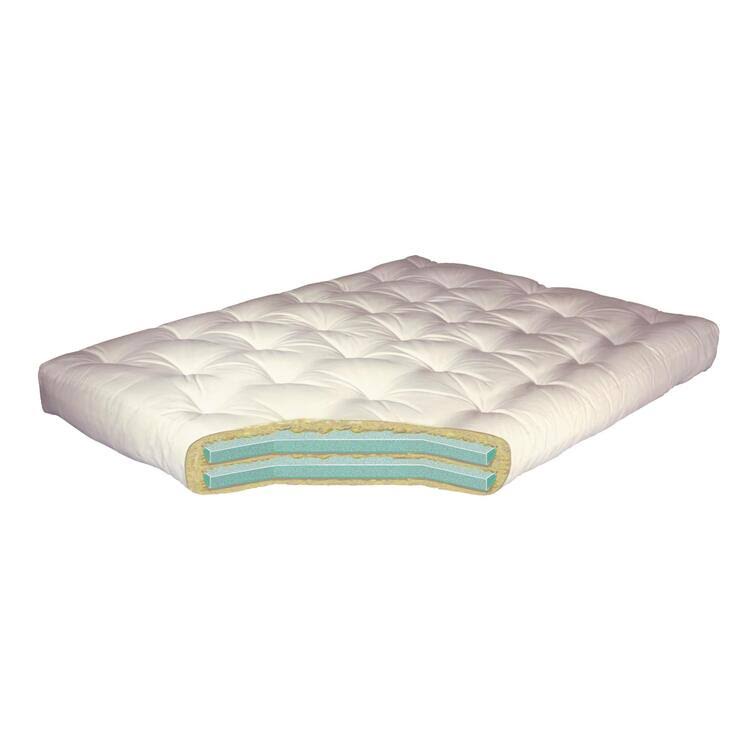 Sage Microfiber Futon Mattress R448