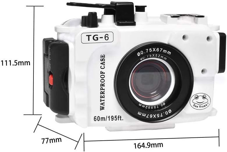 Underwater 40m Waterproof Housing Case for Olympus TG-6 I17658