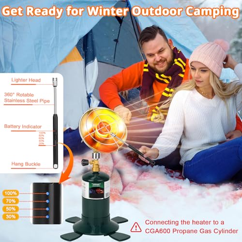 Portable Propane Heater 6200BTU with Control Valve K12248