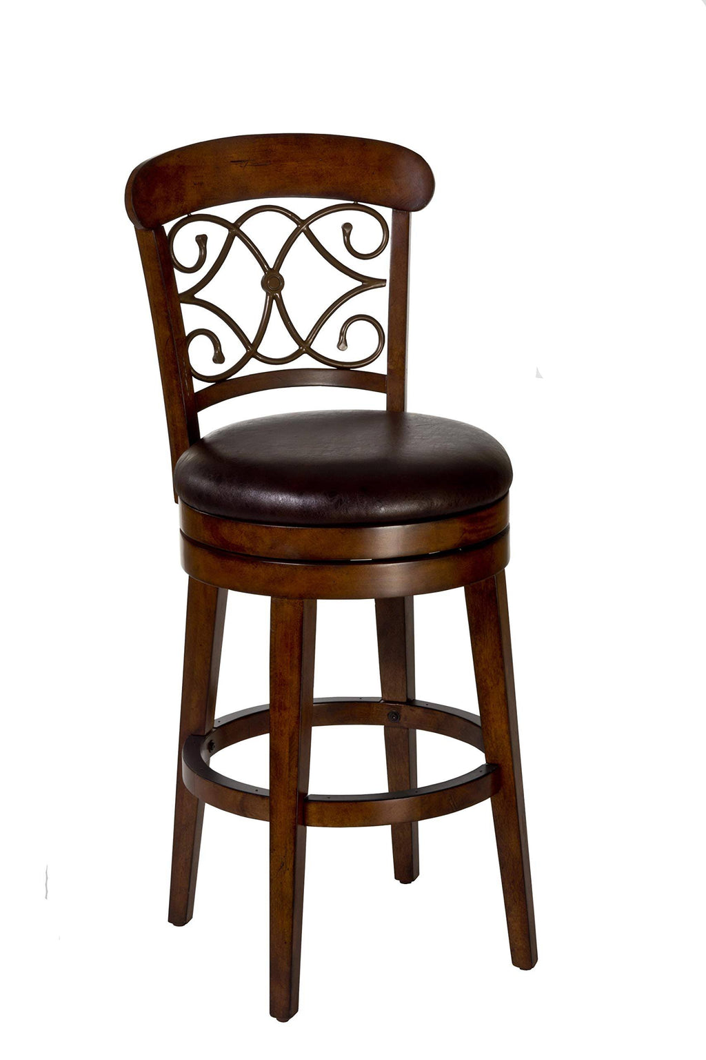 Brown Swivel Counter Height Stool U15831