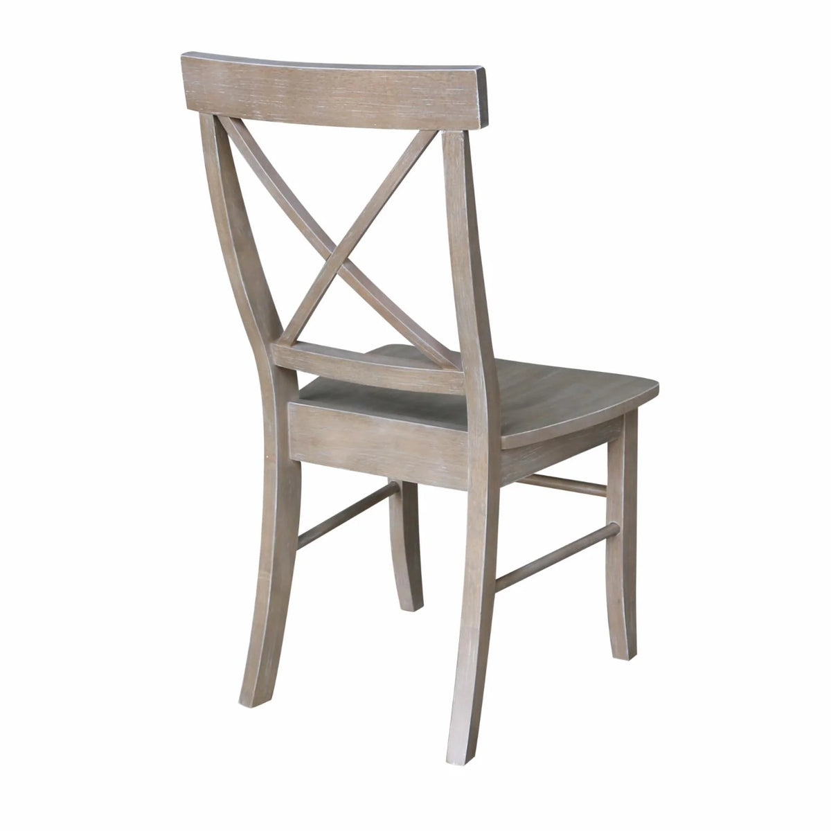 Set of Two Solid Wood Chairs O500238