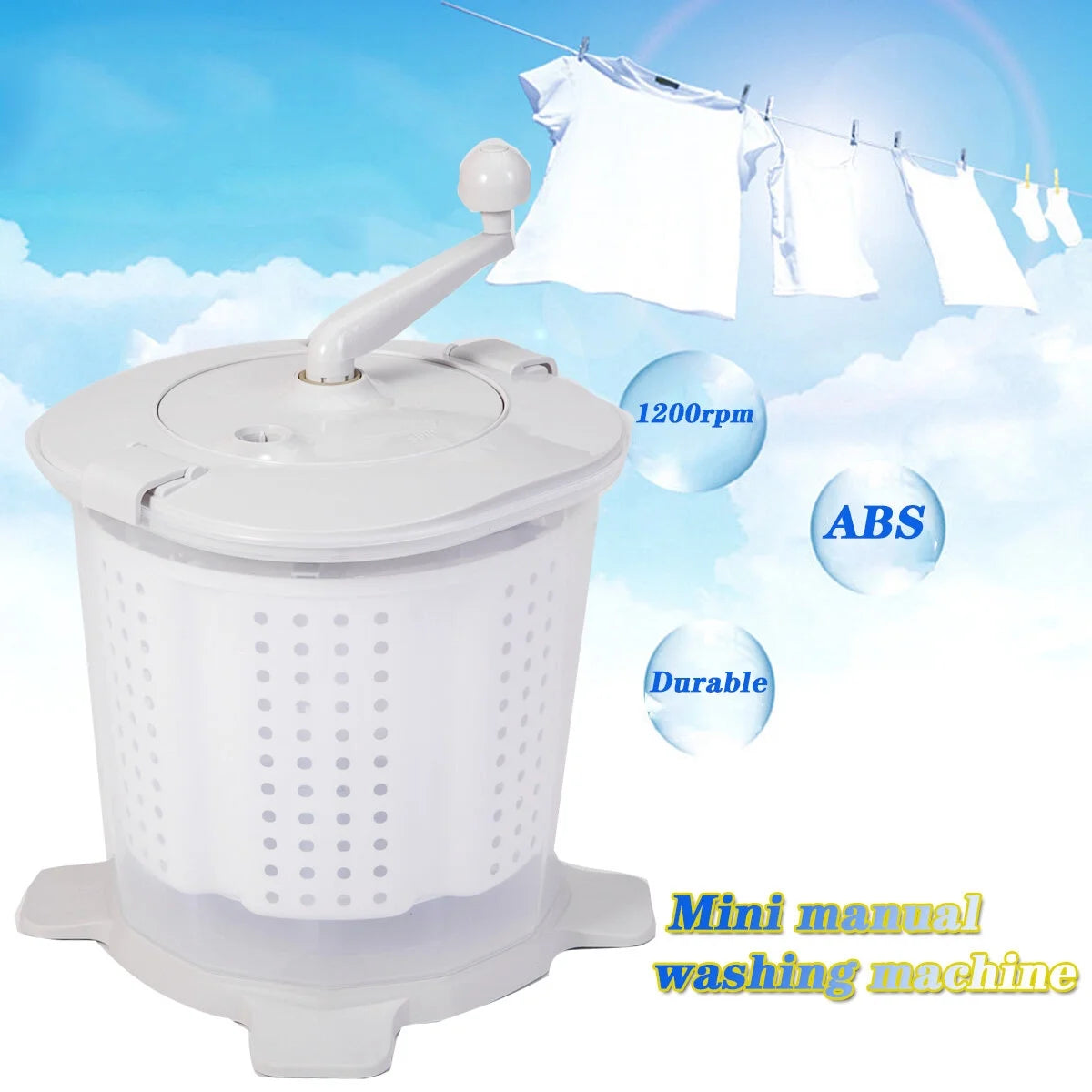 2 in 1 Portable Mini Laundry Dryer W384065
