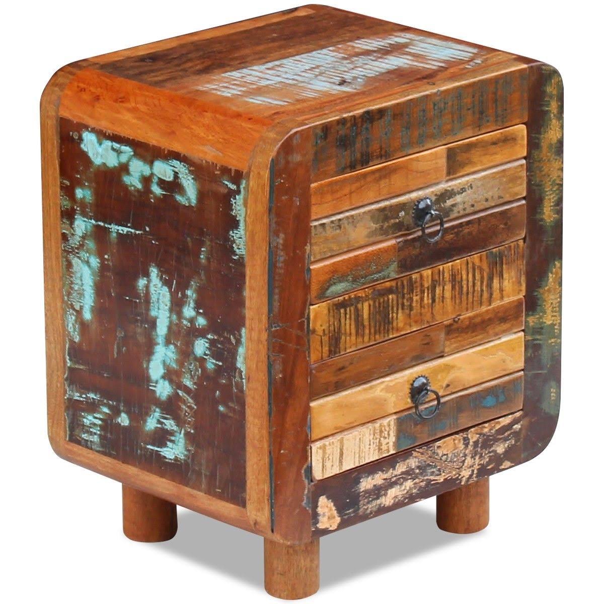 Solid Reclaimed Wood Night Cabinet Y97561