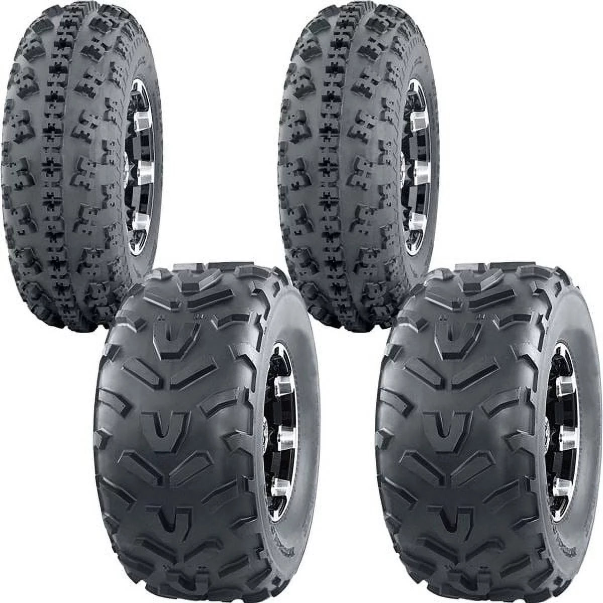 23x7-10 & 22x11-10 6-Ply ATV Tires 4 Pack M7385