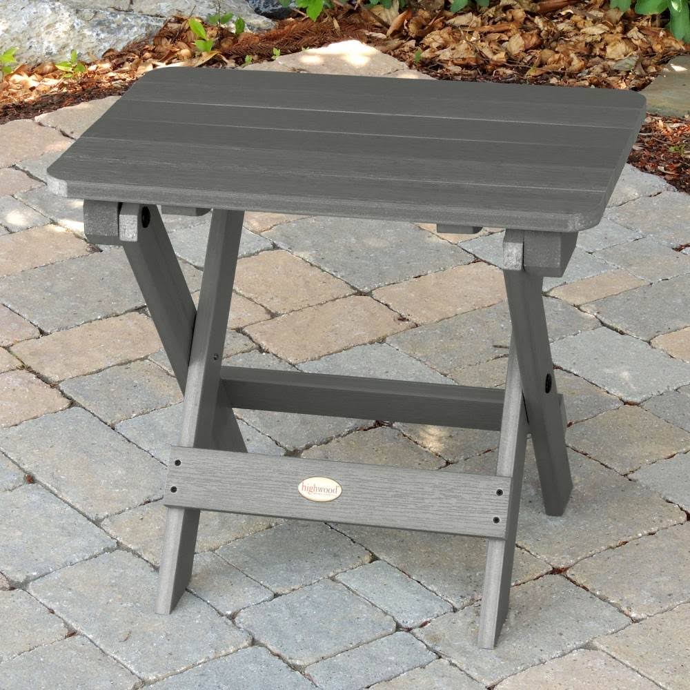 Coastal Teak 2 Classic Chairs with Folding Side Table 3-Piece Set P84096