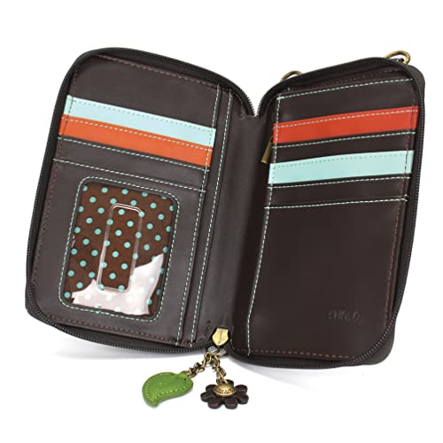 Faux Leather Multicolor Crossbody Cell Phone Purse F19098