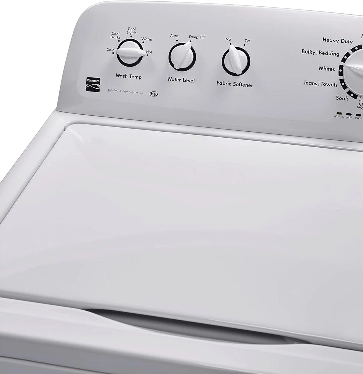 Top-Load Washer with Triple Action Agitator, 3.8 Cu. ft. Capacity L417