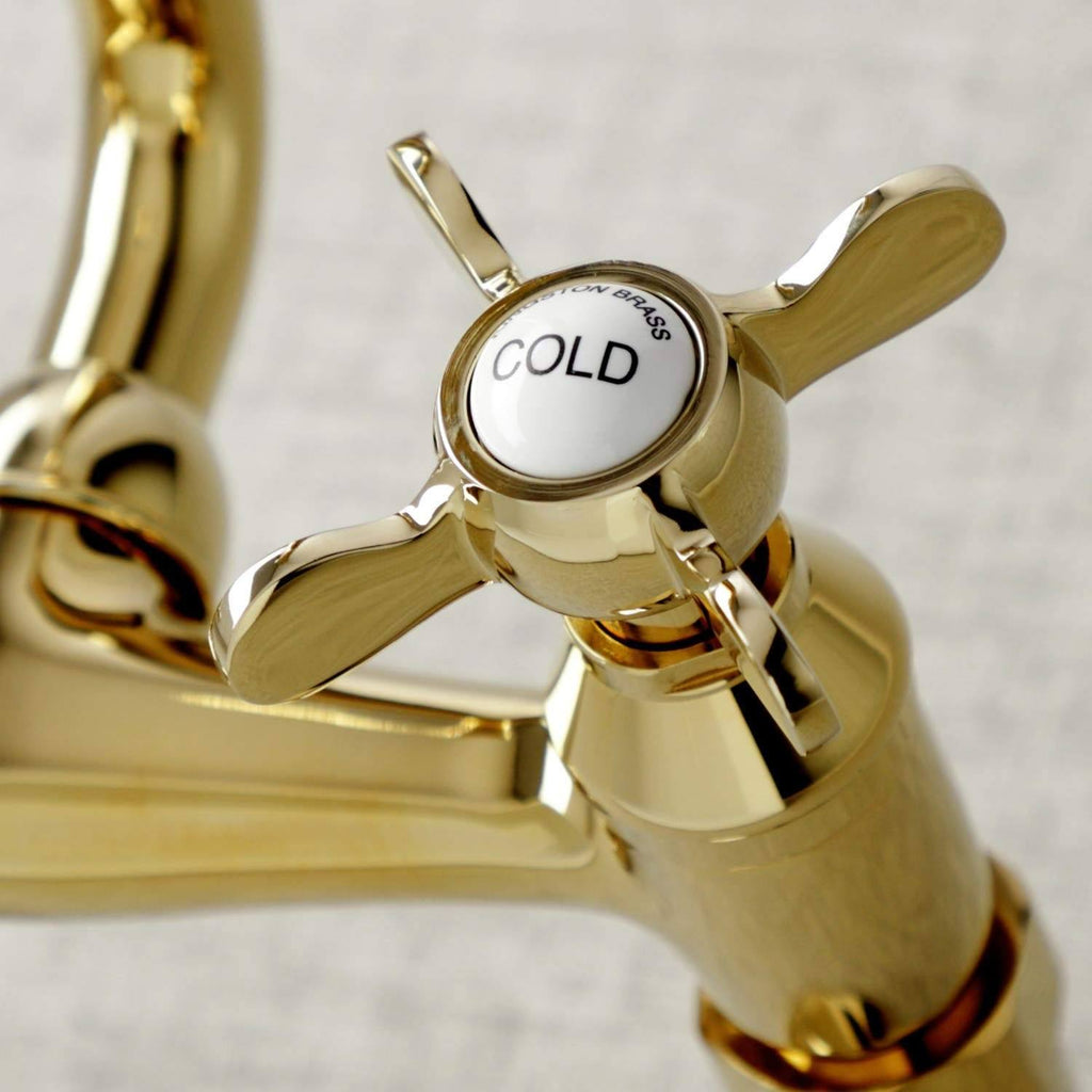 Brushed Nickel Wall Mount Kitchen Faucet U957874