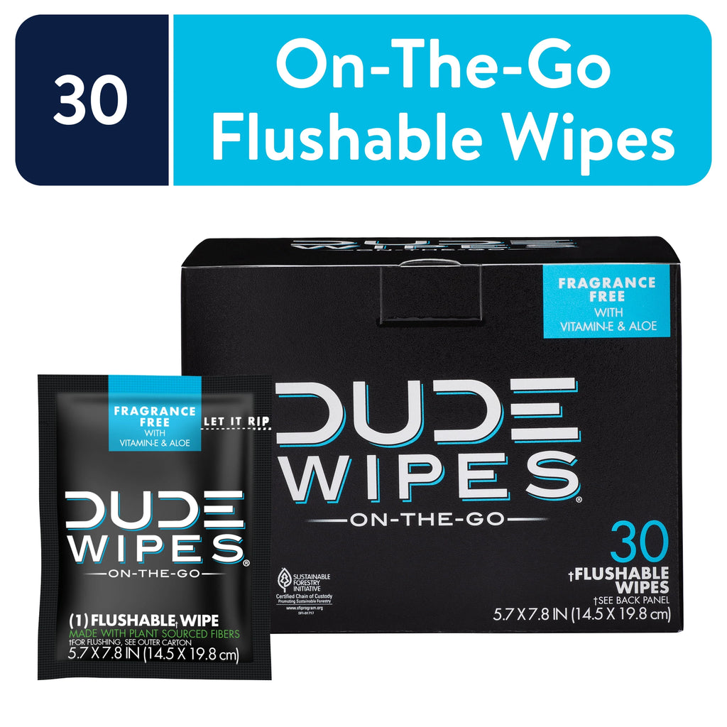 Unscented Flushable Wipes R766