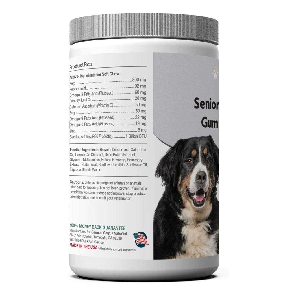 Senior Advanced Gum & Breath Soft Dog Chews E7413