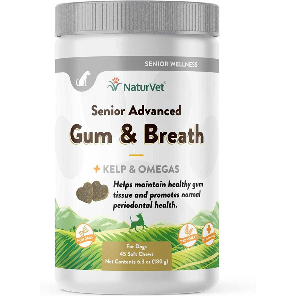 Senior Advanced Gum & Breath Soft Dog Chews E7413