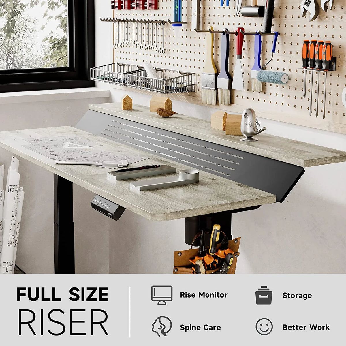 Electric Height Adjustable Standing Desk V817