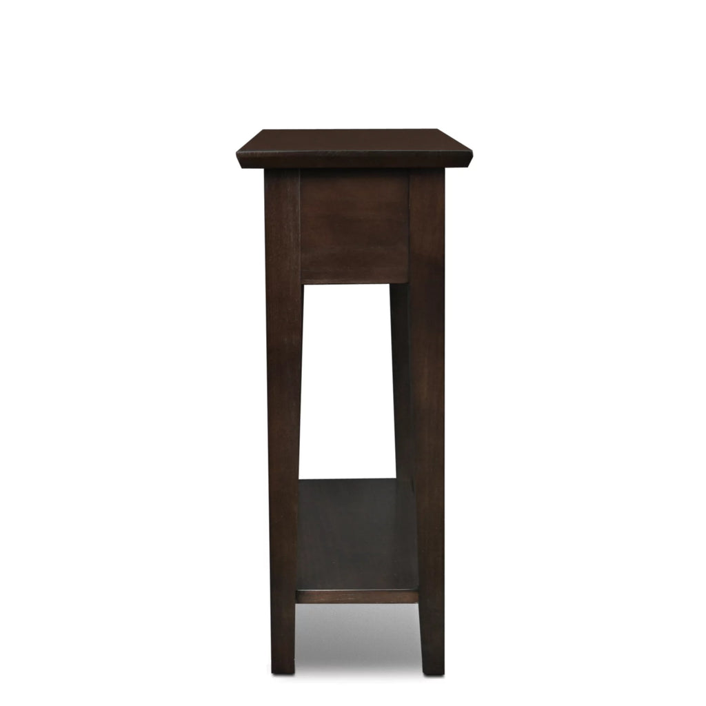 Chairside Table in Chocolate Oak K798