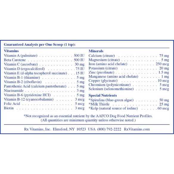 Vitamins for Dogs J364900