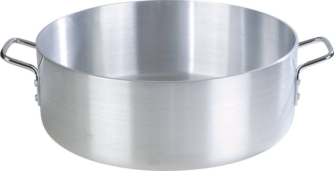 30 qt. Aluminum Brazier Pan O7159