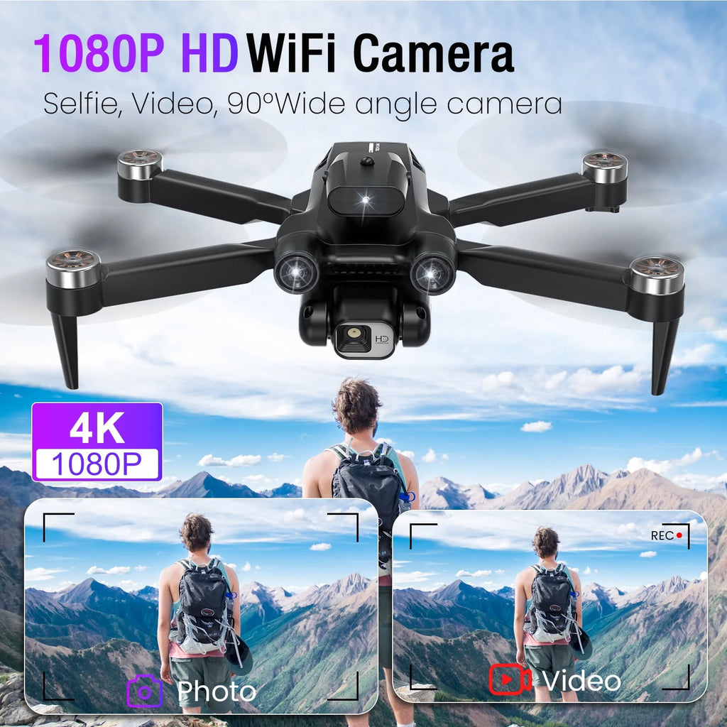 4K Camera Foldable Black Drone O951399