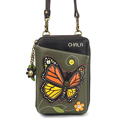 Faux Leather Multicolor Crossbody Cell Phone Purse F19098