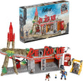 824 Pieces Building Toys with 2 Poseable Characters and Accessories I889980