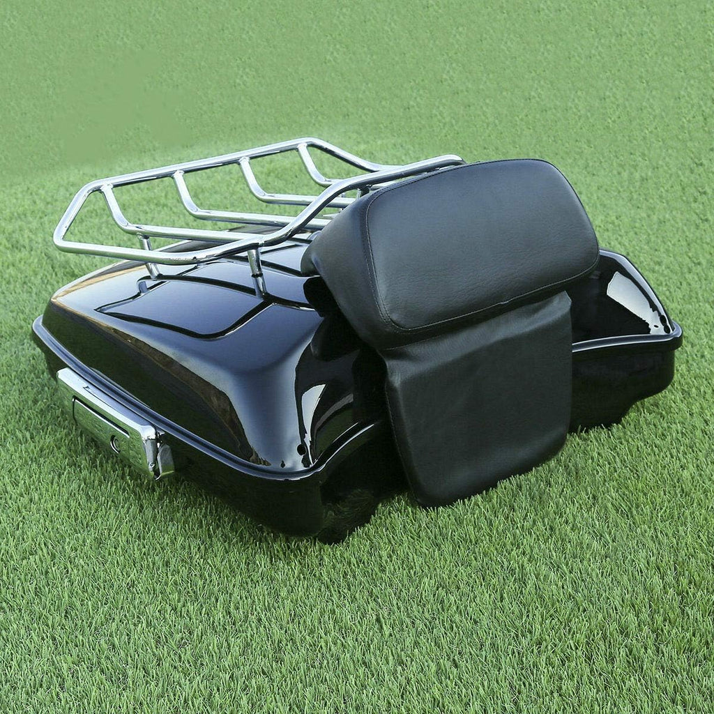 Razor Tour Pak Pack Trunk & Backrest Pad Vivid Black Z462250