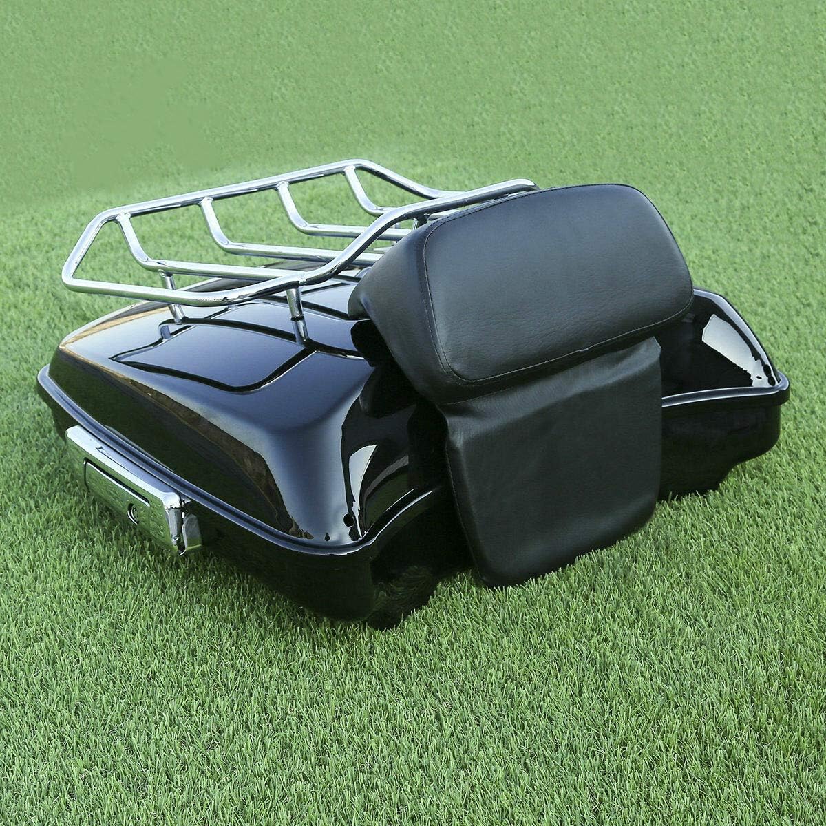 Razor Tour Pak Pack Trunk & Backrest Pad Vivid Black Z462250