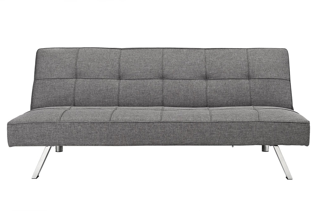 Metal Frame Stainless Leg Futon Sofa Bed C9080