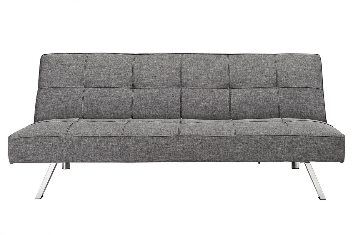 Metal Frame Stainless Leg Futon Sofa Bed C9080