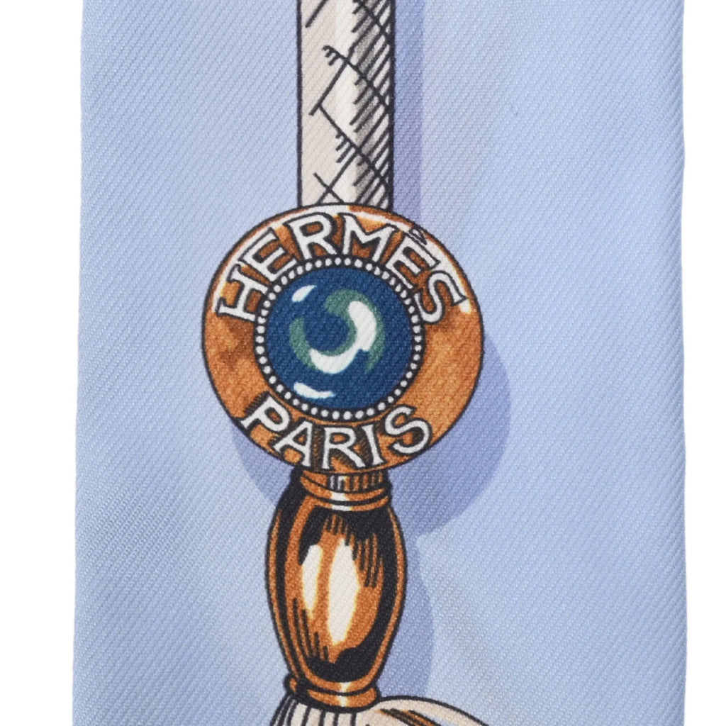 Light Blue 100% Silk Scarf Muffler H287