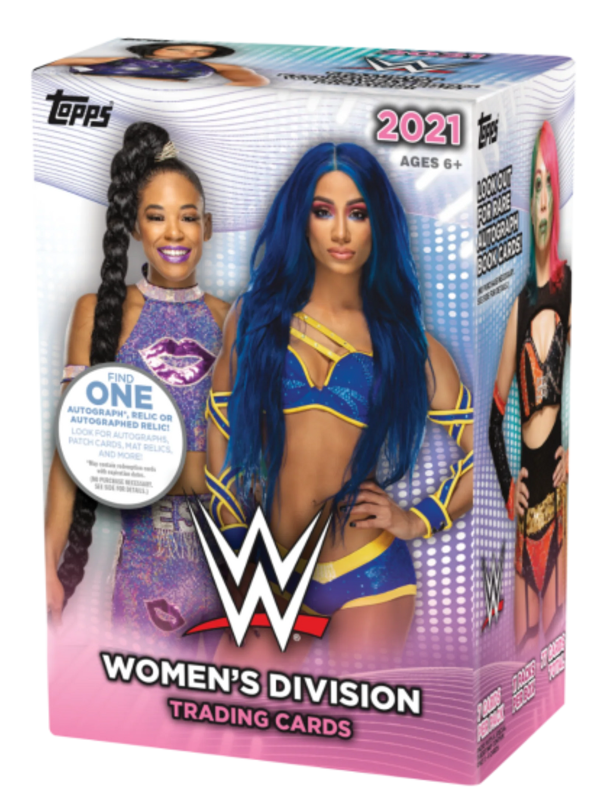 WWE Wrestling Women's Division Trading Cards Blaster Box E72948