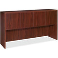 Laminate Mahogany Hutch with Doors S874