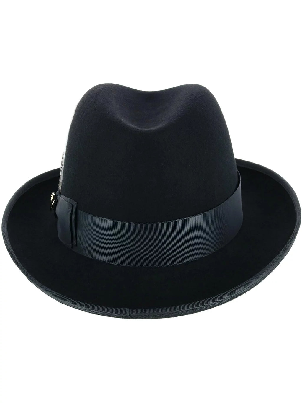 Homburg Hat with Feather P3338
